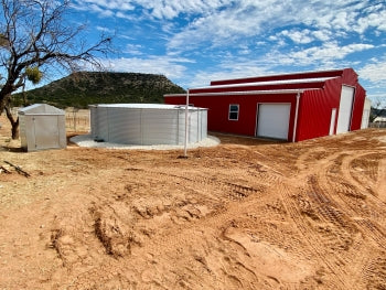 Well Pump House - Water Tanks West